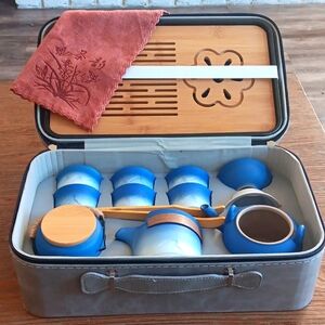 ICHAG porcelain hot tea set NEW